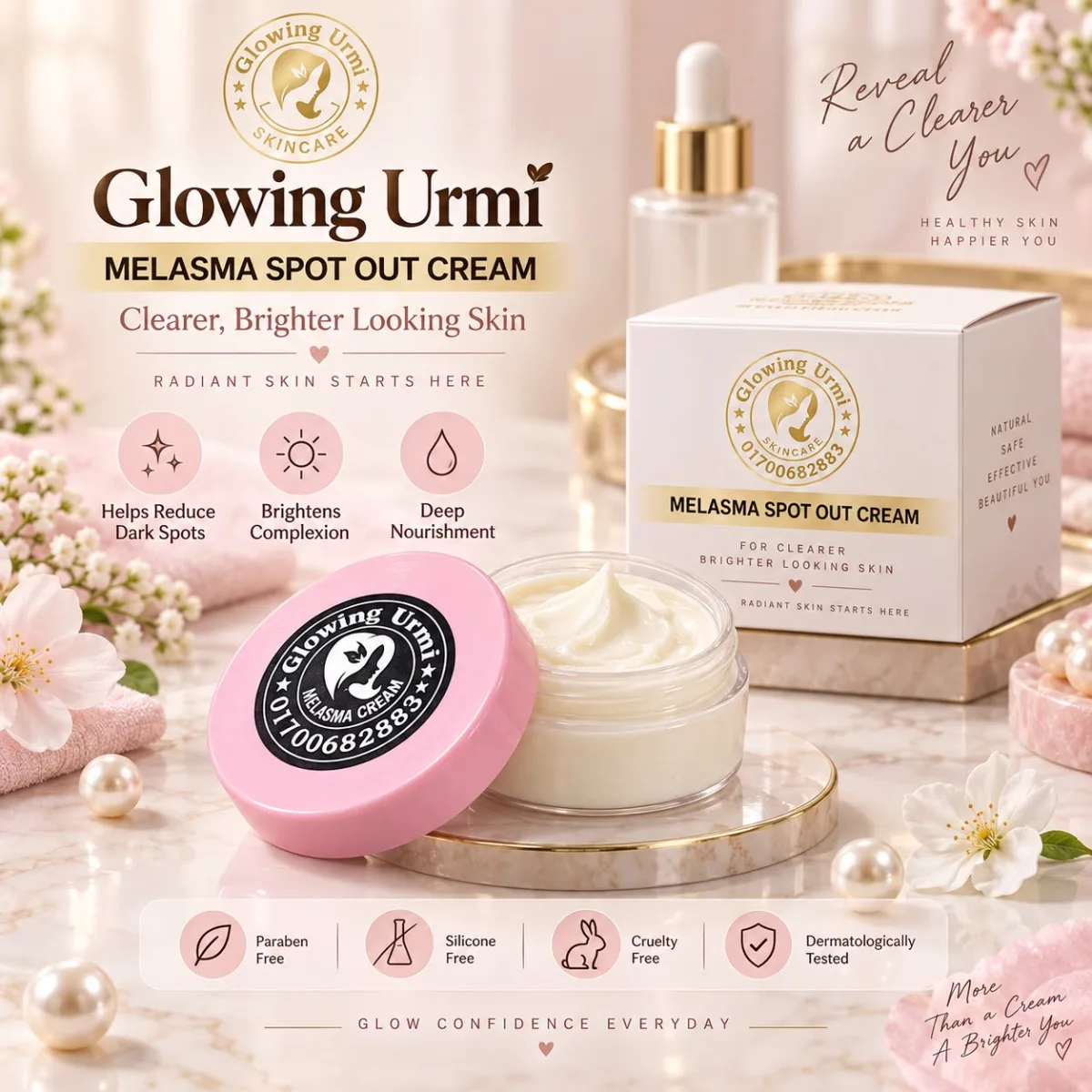 Glowing Urmi Melasma Spot Out Cream