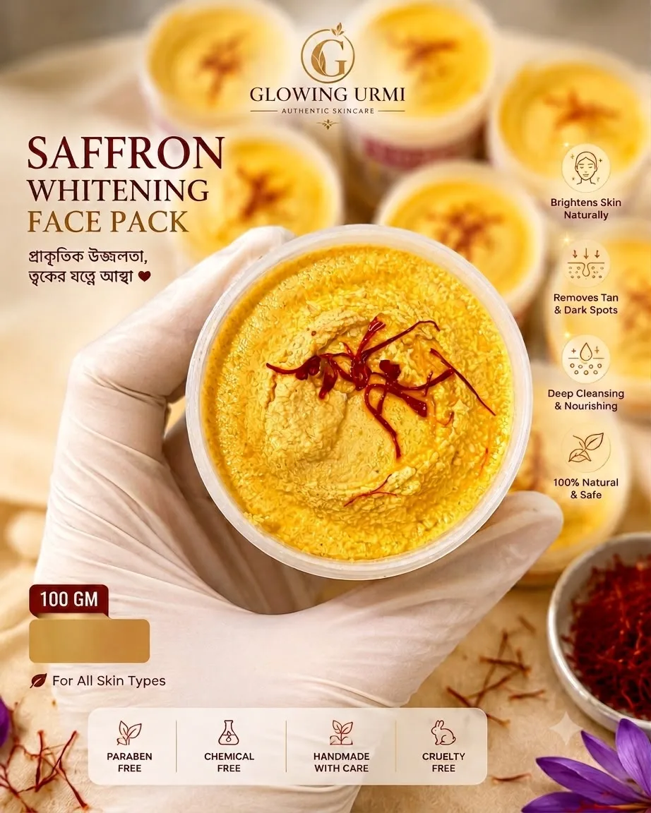 Saffron Whitening Face Pack