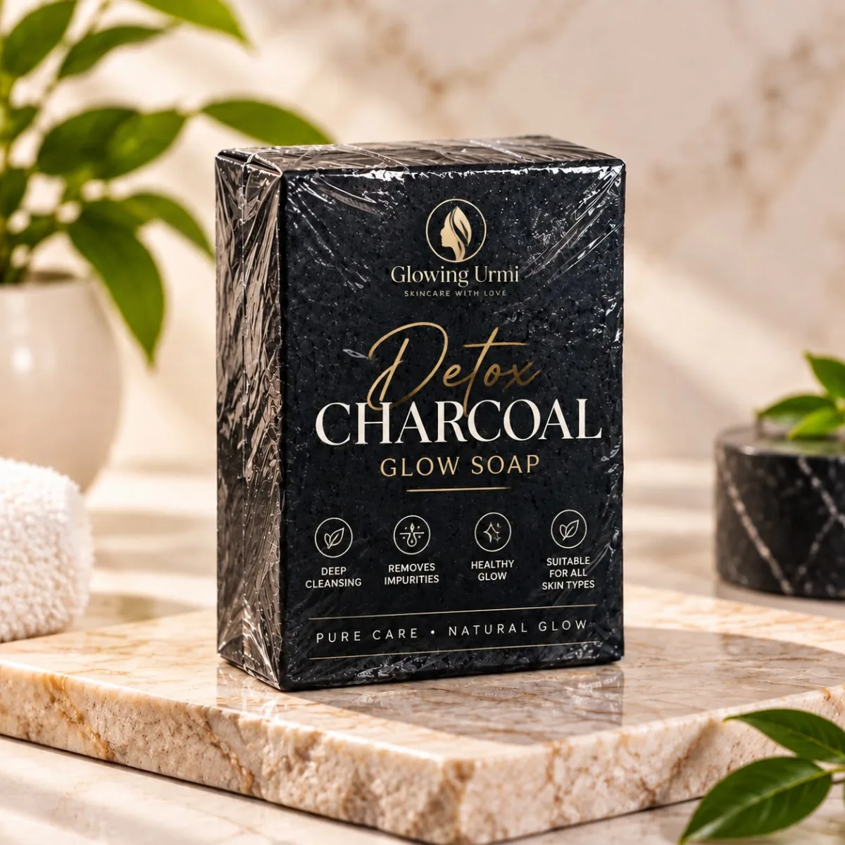 Detox Charcoal Glow Soap
